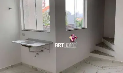 Cobertura à venda, 2 quartos, 1 suíte, 2 vagas, Santa Maria - Santo André/SP
