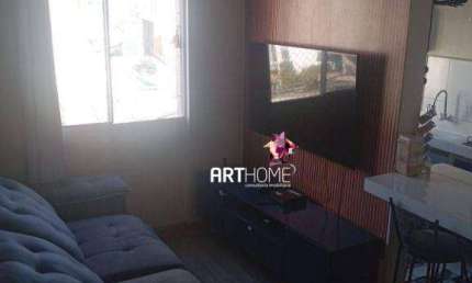 Apartamento para aluguel, 2 quartos, 1 vaga, Vila Valparaíso - Santo André/SP