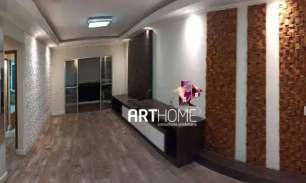 Apartamento com 2 dormitórios para alugar, 82 m² por r$ 3.860/mês - vila jahu - são bernardo do campo/sp