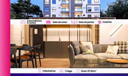 Apartamento com 3 quartos à venda no Cordeiros, Itajaí 