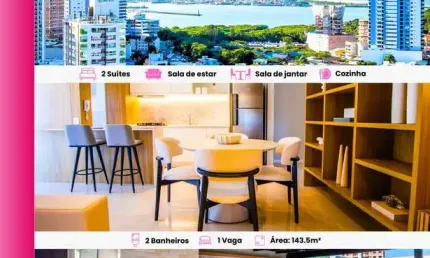 Apartamento Padrão com Cozinha Mobiliada e Localização Privilegiada