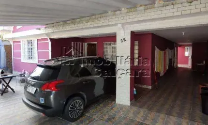 Casa para Venda em Praia Grande, Caiçara, 2 dormitórios, 1 suíte, 2 banheiros, 3 vagas
