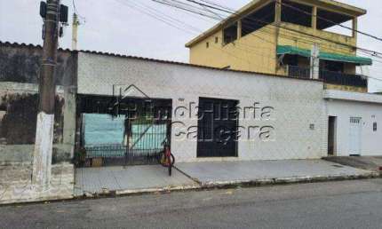 Casa para Venda em Praia Grande, Vila Mirim, 1 dormitório, 1 banheiro, 5 vagas