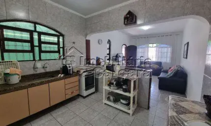 Casa para Venda em Praia Grande, Caiçara, 3 dormitórios, 1 suíte, 2 banheiros, 2 vagas