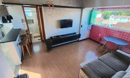 Apartamento com 01 dormitório, no Jardim Imperador, prédio com piscina e churrasqueira!!!