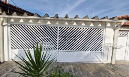 Casa para Venda em Praia Grande, Caiçara, 1 dormitório, 1 banheiro, 2 vagas