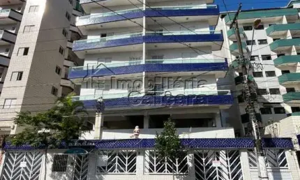 Apartamento para venda em praia grande, mirim, 1 dormitório, 1 banheiro, 1 vaga
