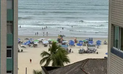 Apartamento para venda em praia grande, guilhermina, 1 dormitório, 1 banheiro, 1 vaga