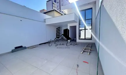 Casa linear  3 quartos a venda no bairro europa contagem