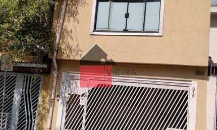 SOBRADO MIXTO, 160 M²,  4 DTS, SALA, 3 WCS, VARANDA, COZINHA, QE, WC, AS... 2 VAGAS PARA AUTOS, Vil