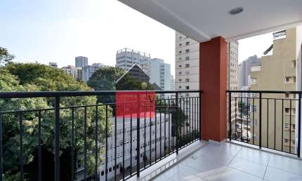 Apartamento com vista para o parque Augusta, perto do  metrô Higienopolis-Mackenzie à venda, Consol