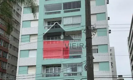 Apartamento com 1 quarto à venda na Avenida Bartolomeu de Gusmão, Boqueirão, Santos