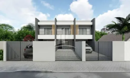 Geminado 03 quartos com suíte no bairro Nova Brasília !!