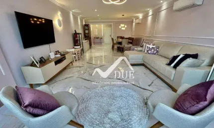 Apartamento com 3 dormitórios à venda, 216 m² por r$ 1.700.000,00 - gonzaga - santos/sp