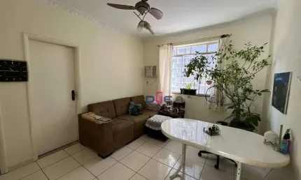 Apartamento com 2 dormitórios no 1° andar excelente localização, pertinho do assai  à venda, 76 m² por r$ 360.000 - campo grande - santos/sp