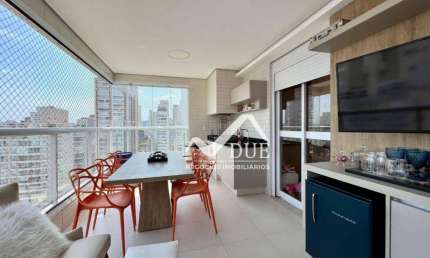 Apartamento com 3 quartos à venda, 127 m² por R$ 1.944.000 - Boqueirão - Santos/SP