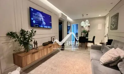 Lindo apartamento à venda 2 quartos com dependência no embaré em santos