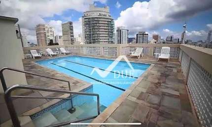 Flat com 2 quartos à venda, 109 m² por R$ 695.000 - Gonzaga - Santos/SP