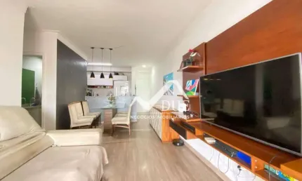 Apartamento com 3 dormitórios à venda, 92 m² por r$ 765.000,00 - ponta da praia - santos/sp