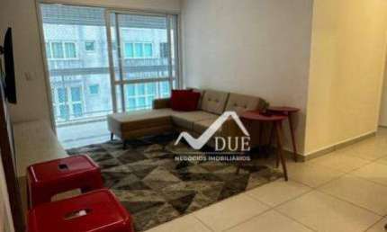 Apartamento à venda, 80 m² por R$ 1.180.000,00 - Gonzaga - Santos/SP