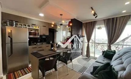 Apartamento com 1 dormitório à venda, 50 m² por R$ 390.000,00 - Vila Matias - Santos/SP