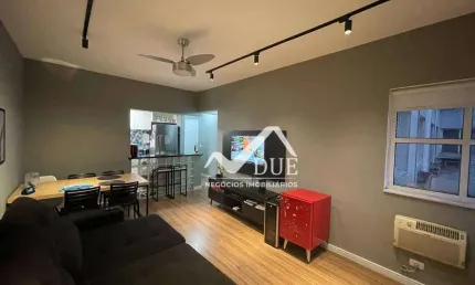 Apartamento com 2 dormitórios à venda, 67 m² por r$ 520.000,00 - boqueirão - santos/sp