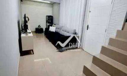 Sobrado à venda, 90 m² por R$ 380.000,00 - Caneleira - Santos/SP