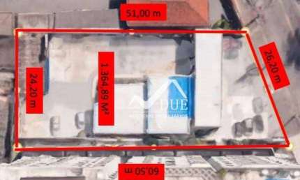 Terreno à venda, 1364 m² por R$ 12.284.000,00 - Gonzaga - Santos/SP