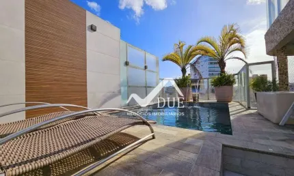 Cobertura com 2 dormitórios à venda, 289 m² por R$ 2.400.000 - Ponta da Praia - Santos/SP
