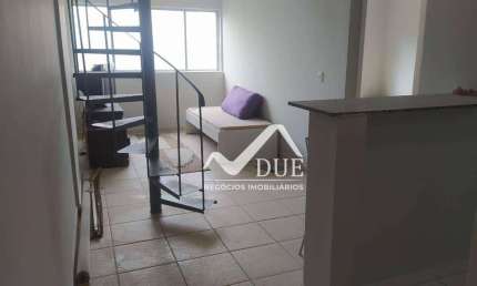Cobertura com 2 dormitórios à venda, 105 m² por R$ 450.000 - José Menino - Santos/SP