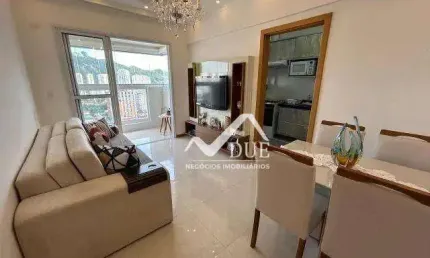 Apartamento à venda, 45 m² por r$ 680.000,00 - campo grande - santos/sp