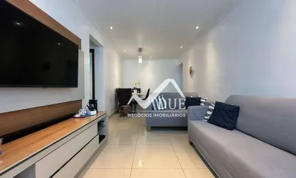 Apartamento com 2 dormitórios à venda, 89 m² por R$ 620.000,00 - Campo Grande - Santos/SP