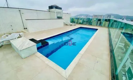 Apartamento com 1 dormitório comlazer completo à venda, 54 m² por R$ 320.000 - Macuco - Santos/SP