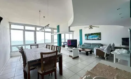 Apartamento com 2 dormitórios à venda, 130 m² por R$ 1.295.000 - Embaré - Santos/SP