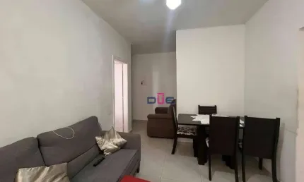 Apartamento com 1 dormitório à venda, 48 m² por r$ 330.000,00 - gonzaga - santos/sp