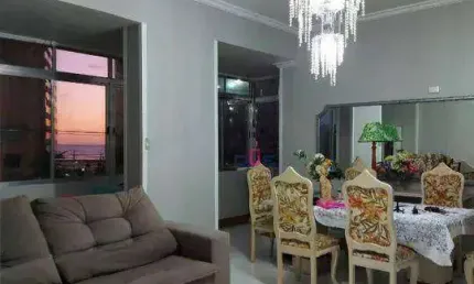 Apartamento com 3 dormitórios sendo 1 suite  à venda, 125 m² por r$ 720.000 - josé menino - santos/sp