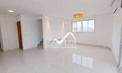 Apartamento Duplex, 127 m² - venda por R$ 2.200.000,00 ou aluguel por R$ 8.000,00/mês - Boqueirão - Santos/SP