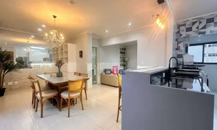 Apartamento porteira fechada  com 2 dormitórios à venda, 85 m² por R$ 950.000 - Aparecida - Santos/SP