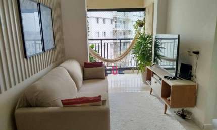 Apartamento com 2 dormitórios à venda, 64 m² por R$ 610.000 - Marapé - Santos/SP