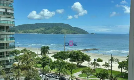 Apartamento com 3 dormitórios para alugar, 130 m² por R$ 8.800,00/mês - Boqueirão - Santos/SP