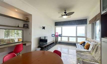 Apartamento com 2 dormitórios à venda, 88 m² por R$ 580.000 - Ilha Porchat - São Vicente/SP