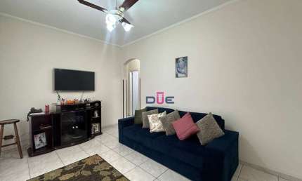 Apartamento com 2 dormitórios à venda, 54 m² por R$ 365.000,00 - Campo Grande - Santos/SP