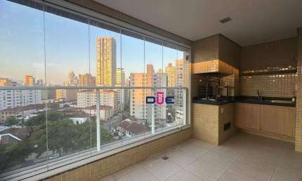 Apartamento com 3 dormitórios à venda, 131 m² por R$ 1.500.000,00 - Gonzaga - Santos/SP