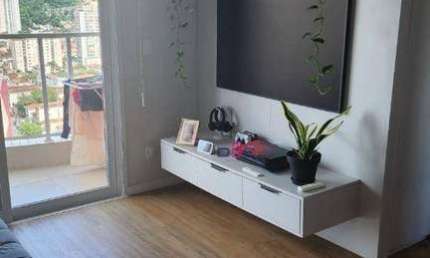 Apartamento com 1 dormitório com lazer completo, andar alto e vaga demarcada à venda, 44 m² por R$ 636.000 - Campo Grande - Santos/SP