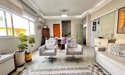Sobrado com 3 dormitórios  sendo 1 suite à venda, 136 m² por R$ 1.100.000 - Gonzaga - Santos/SP