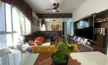 Apartamento com 3 dormitórios à venda, 76 m² por r$ 585.000,00 - boqueirão - santos/sp