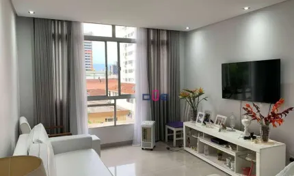 Apartamento com 2 dormitórios à venda, 110 m² por R$ 640.000 - Gonzaga - Santos/SP