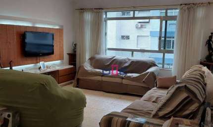 Apartamento 3 dorm/ 1 suíte/ 2 vagas - à venda, 153 m² por R$ 955.000 - Ponta da Praia - Santos/SP