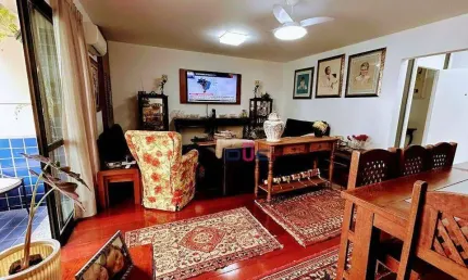 Apartamento com 3 dormitórios à venda, 160 m² por r$ 899.000,00 - boqueirão - santos/sp