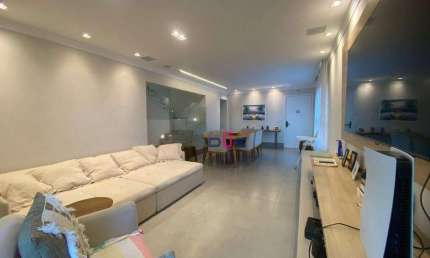 Cobertura com 3 suites, 3 vags e 5 banheiros, piscina , 320 m² - venda por R$ 3.200.000 ou aluguel por R$ 23.000/mês - Embaré - Santos/SP